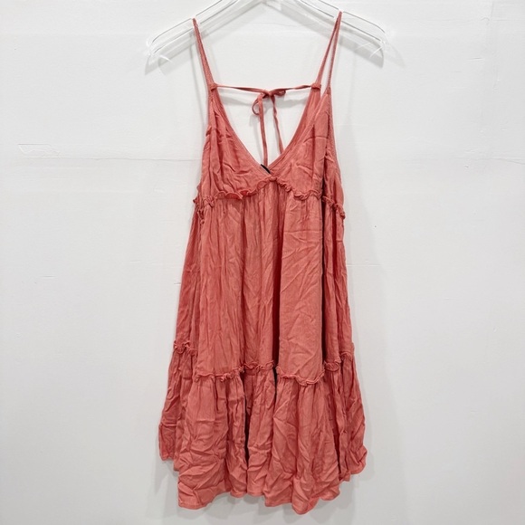Wild Fable Spaghetti Strap Flowy Sun Dress Tie-Back XL - Picture 1 of 8